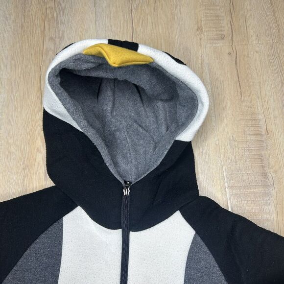 CoCo Rabbit Penguin Jacket Kids XL Black and Grey - Picture 6 of 12